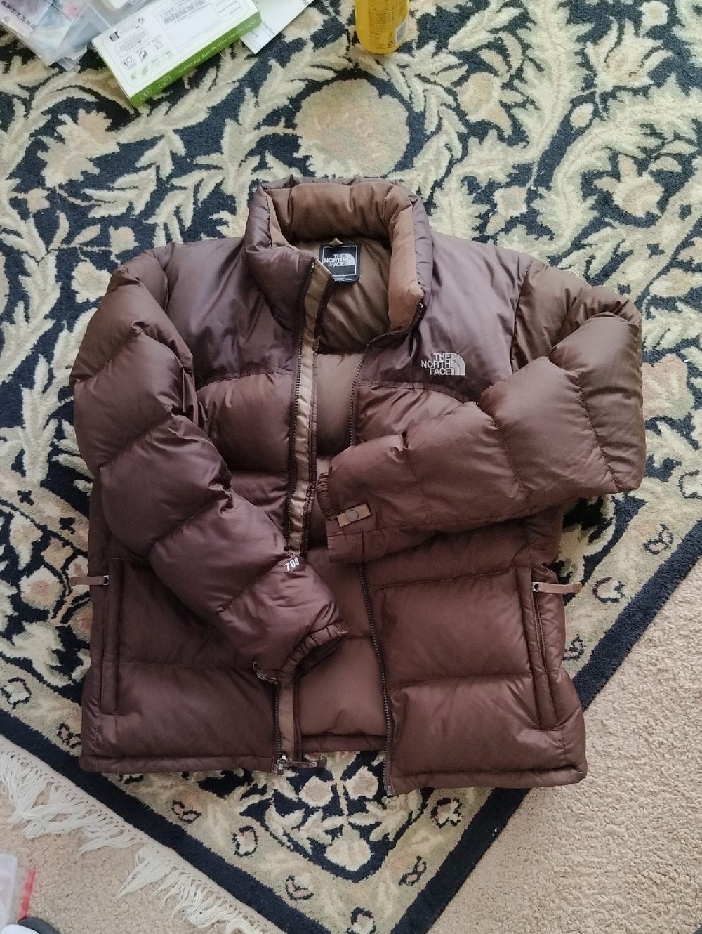 The North Face Chocolate Brown Insulated Puffer Jacket